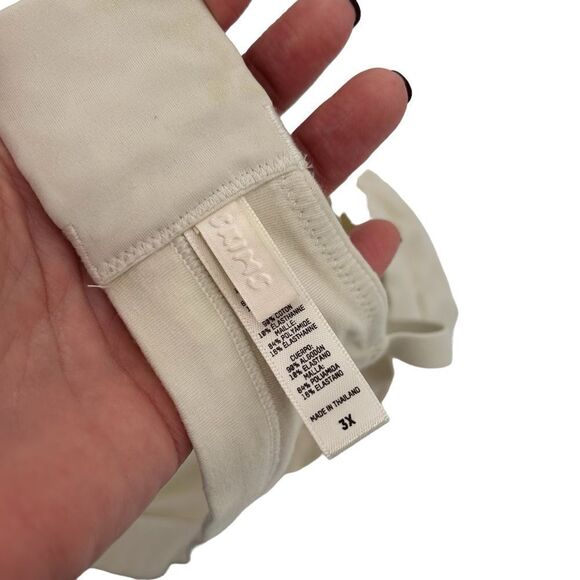 Skim Triangle Bralette sand/cream size 3X - Picture 6 of 6